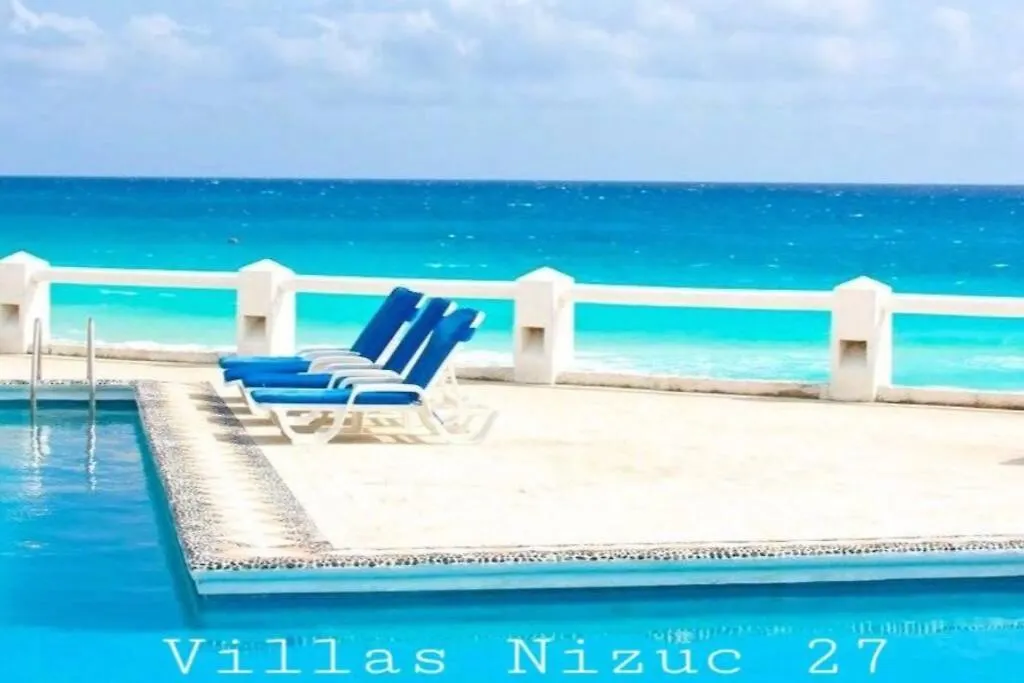 Increible Villa A La Orilla Del Mar Caribe Cancun