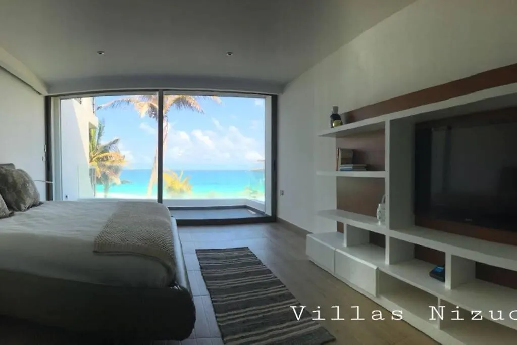Increible Villa A La Orilla Del Mar Caribe Cancun