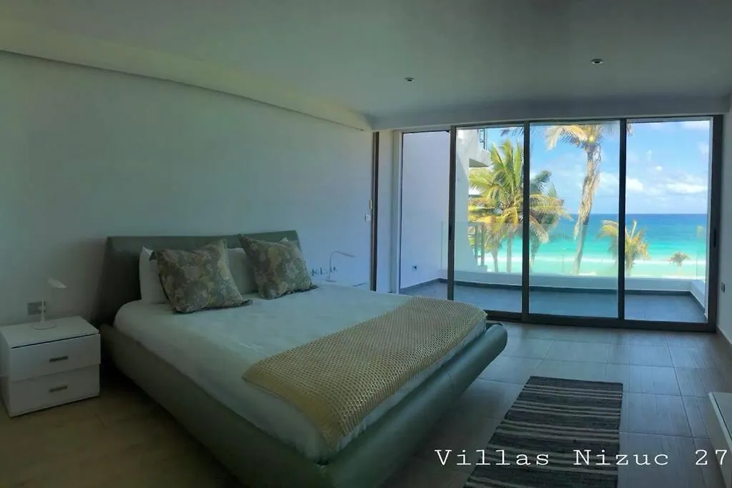 Increible Villa A La Orilla Del Mar Caribe Cancun