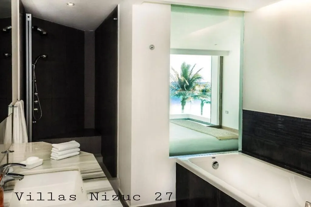 Increible Villa A La Orilla Del Mar Caribe Cancun
